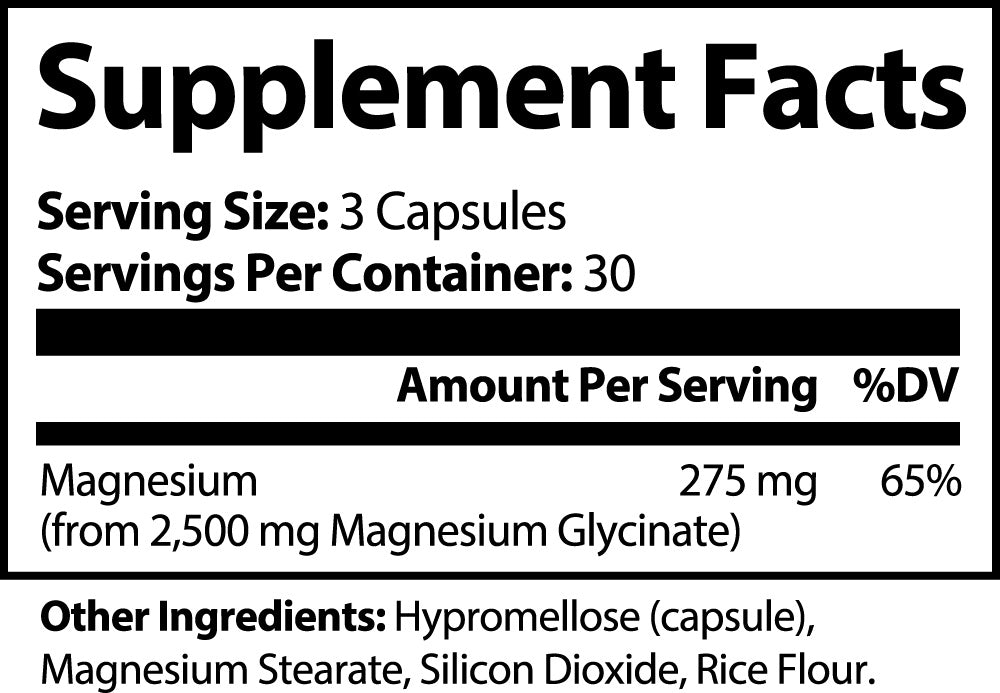 Magnesium Glycinate Optimal Absorption