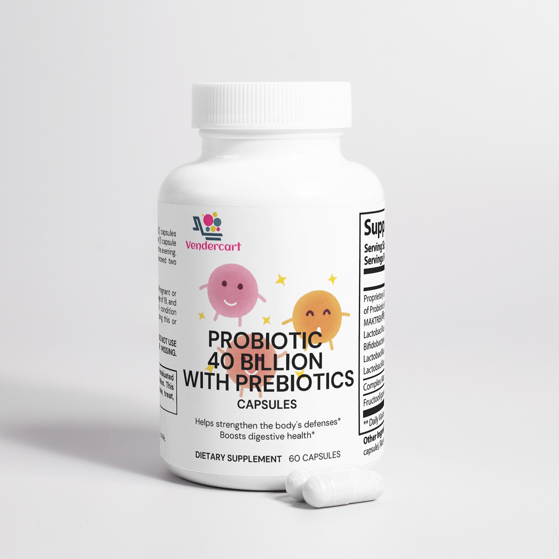 Probiotic 40 Billion Gut Health &amp; Digestive Balance