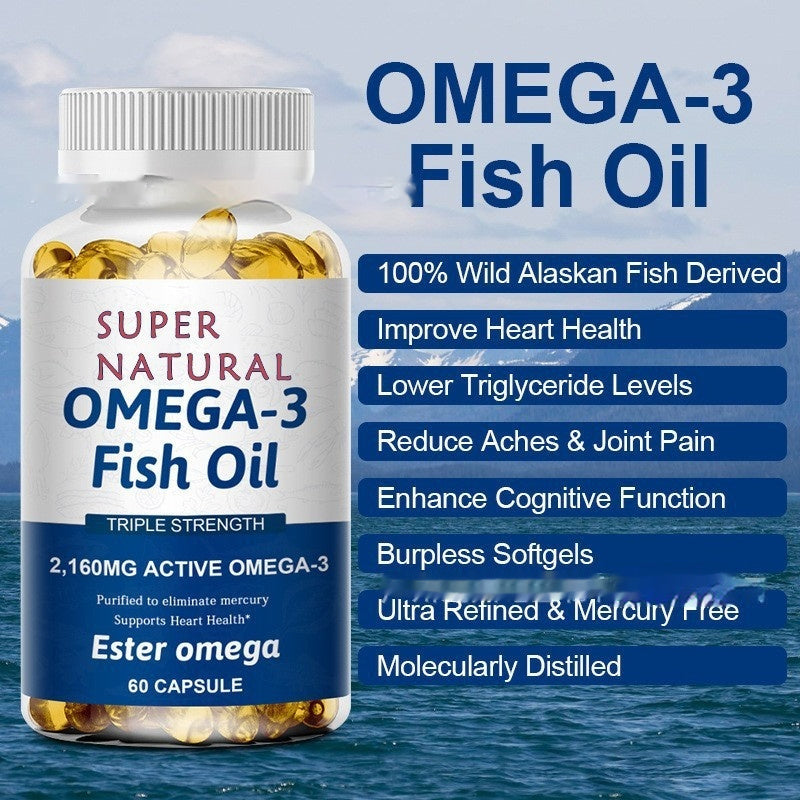 Omega 3 Fish Oil Triple Strength 2160 mg