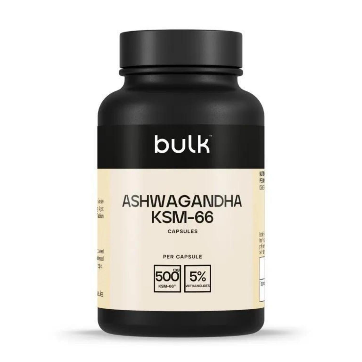 Ashwagandha KSM-66 Capsules Bulk