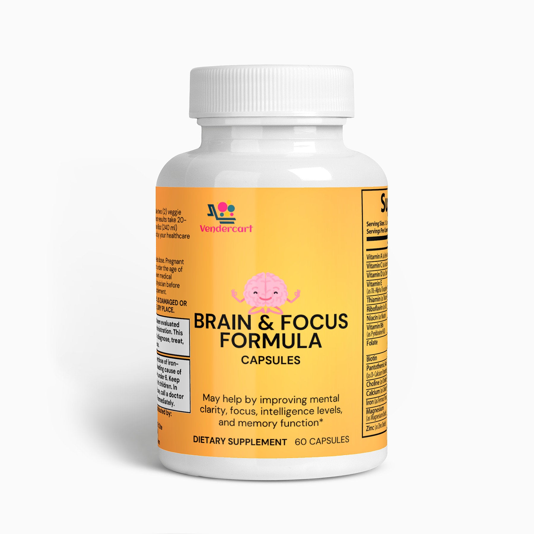 Nootropic Brain & Focus Pure Formula