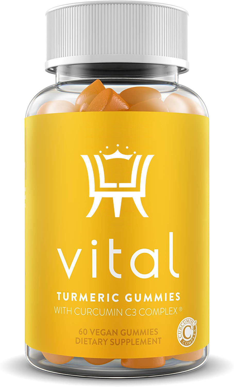 Turmeric Gummies with Curcumin C3 Complex + Ginger Root