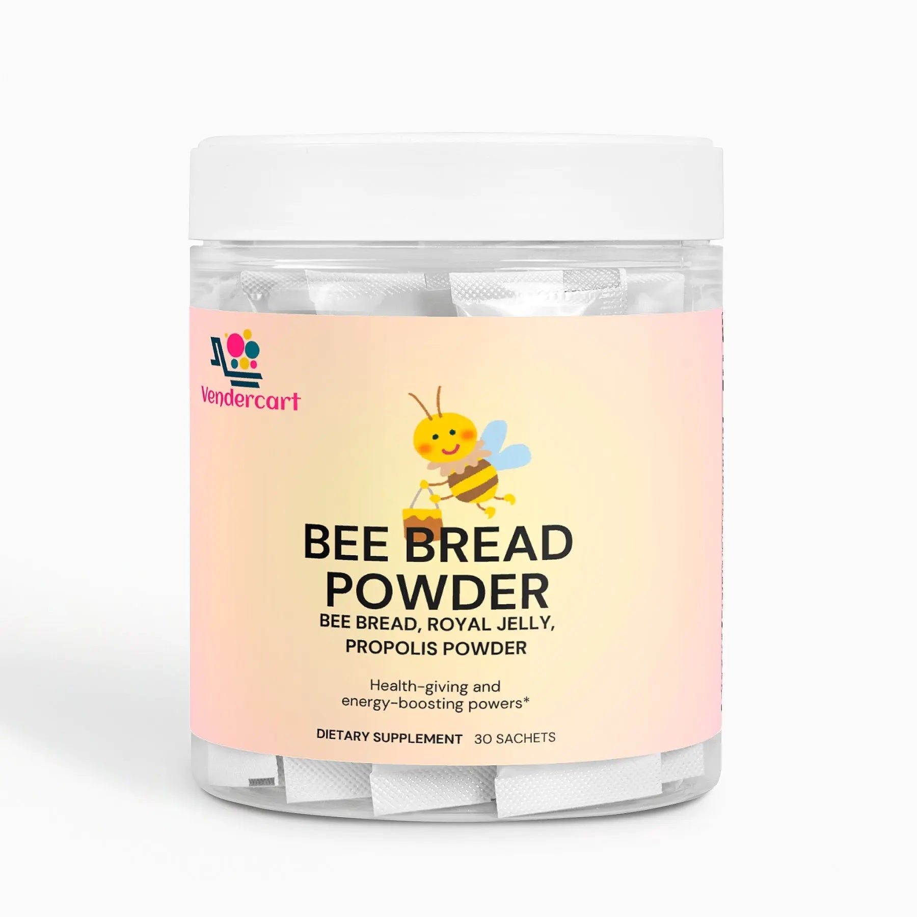 Bee Bread Powder Natural Superfood for Immunity &amp; Energy