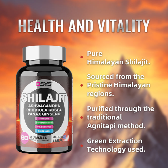 8-in-1 Shilajit Power Herbal Gummies