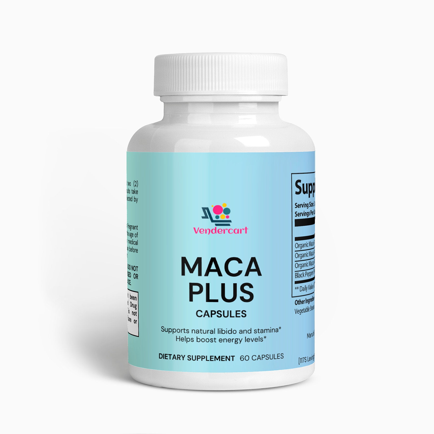 Maca Plus Premium Triple Maca Blend For Energy &amp; Hormone Balance &amp; Vitality