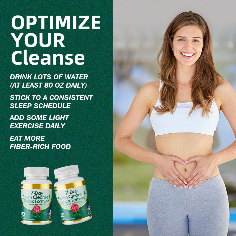 7 Day Colon Cleanse Formula Detox & Digestive Health Support