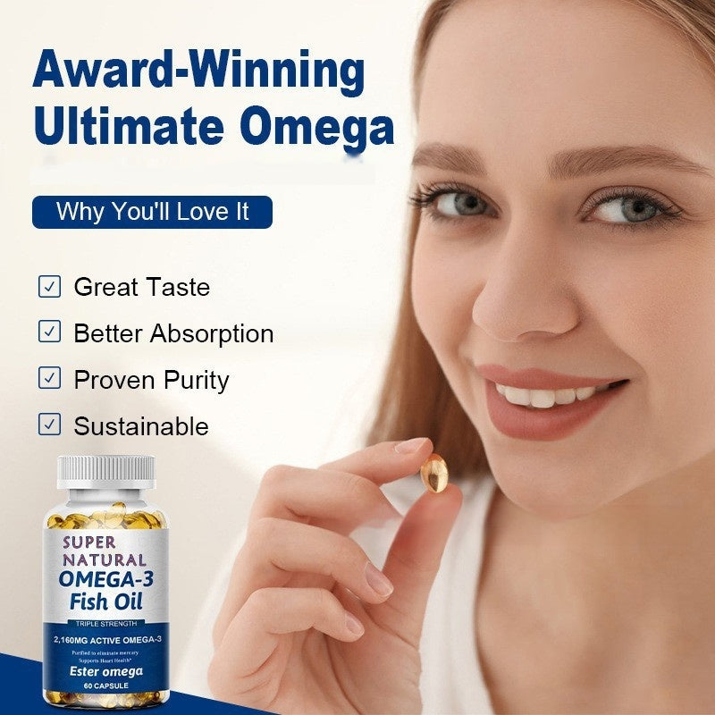 Omega 3 Fish Oil Triple Strength 2160 mg