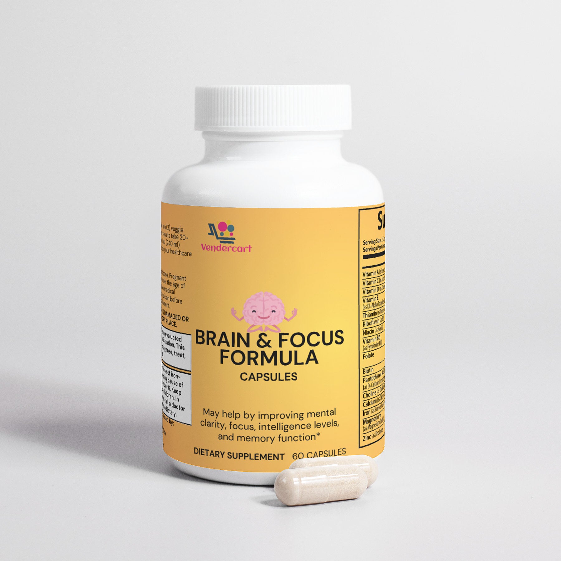 Nootropic Brain & Focus Pure Formula