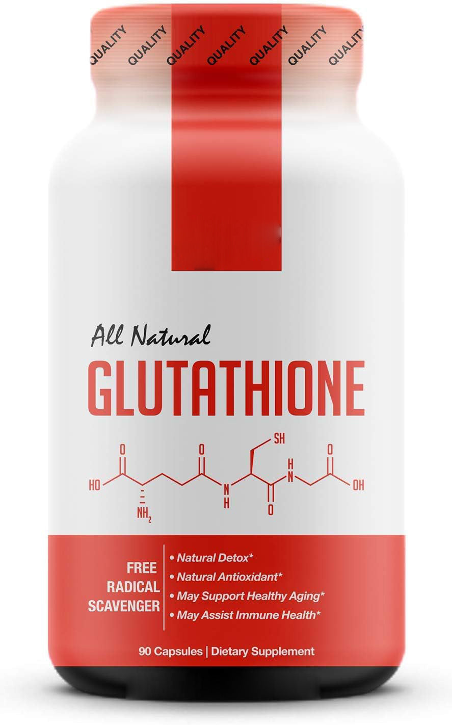 Glutathione 500 mg Skin Brightening, Detox & Anti-Aging Support