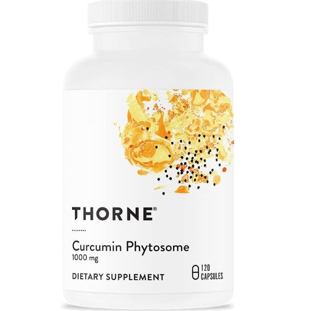 Thorne Curcumin Turmeric Phytosome 1000 mg Natural Anti-Inflammatory &amp; Join Support