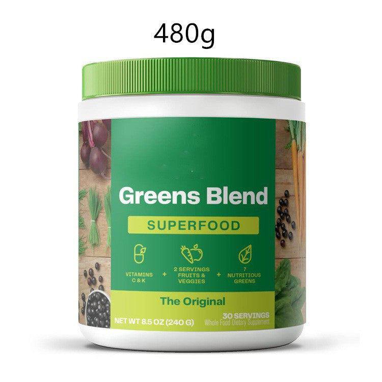 Super Green Blend Complete Superfood Nutrition for Energy & Immunity & Digestion