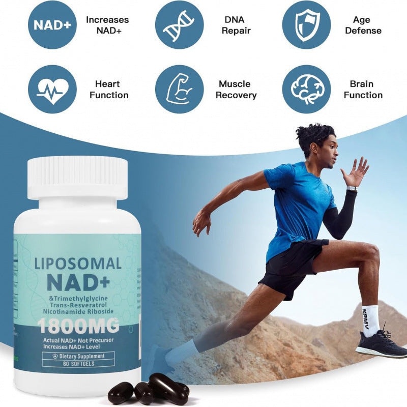 Liposomal NAD+ Resveratrol 1800 mg