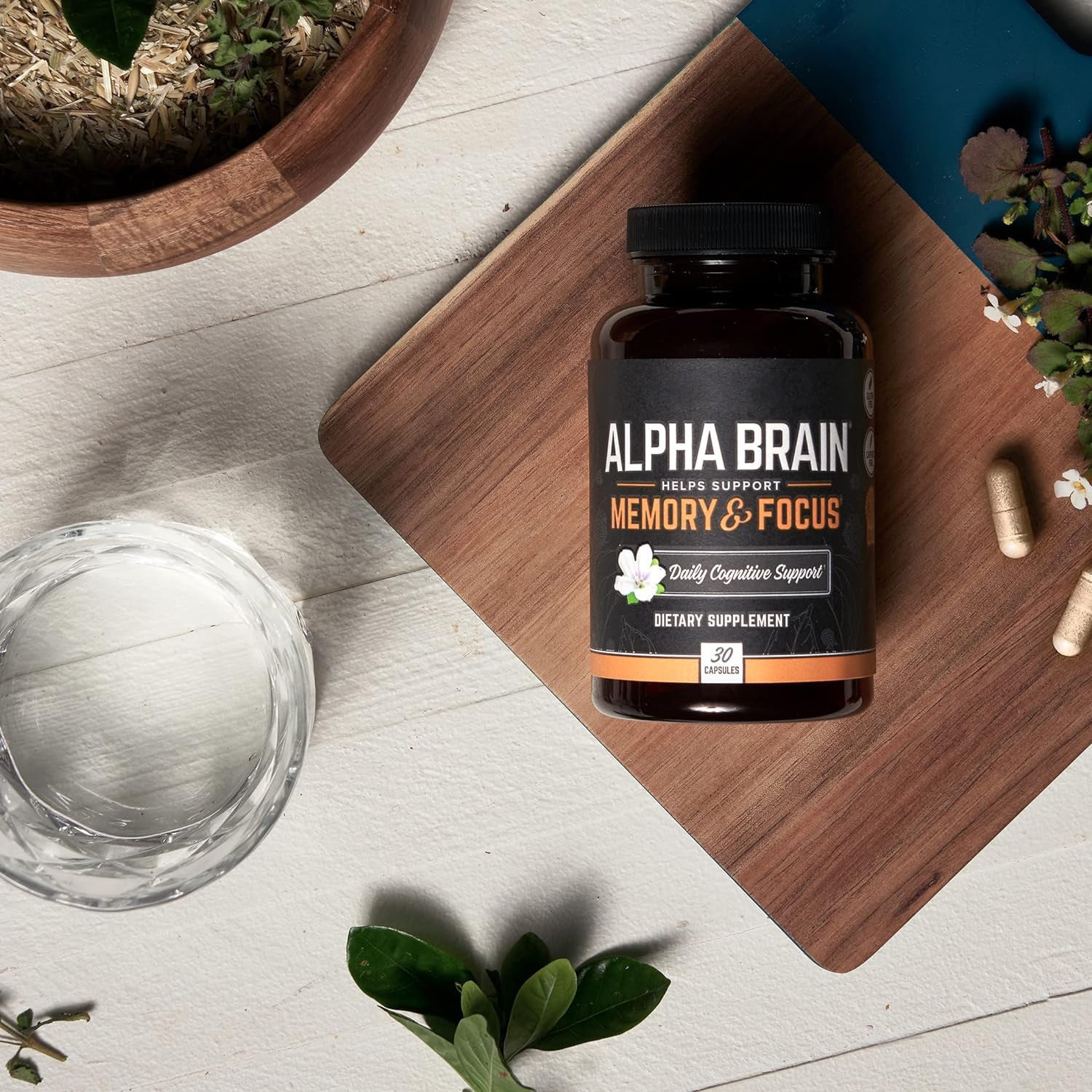 Alpha Brain Advanced Nootropic for Focus &amp; Mental Clarity