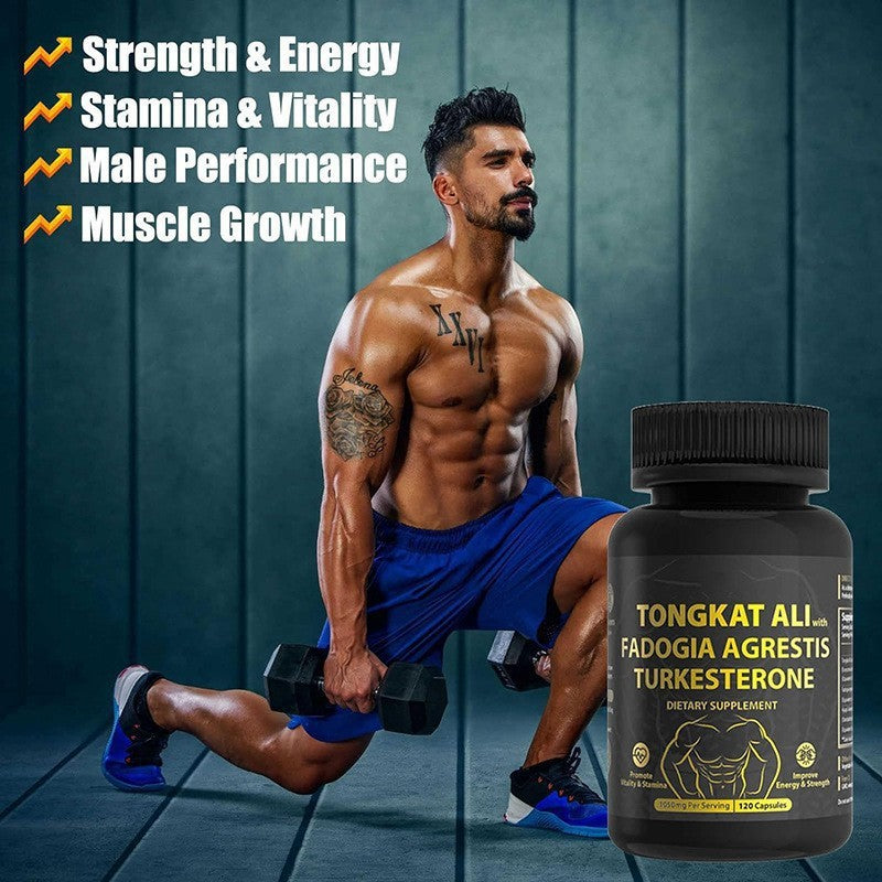 Tongkat Ali & Fadogia Agrestis Turkesterone Boost Strength and Stamina