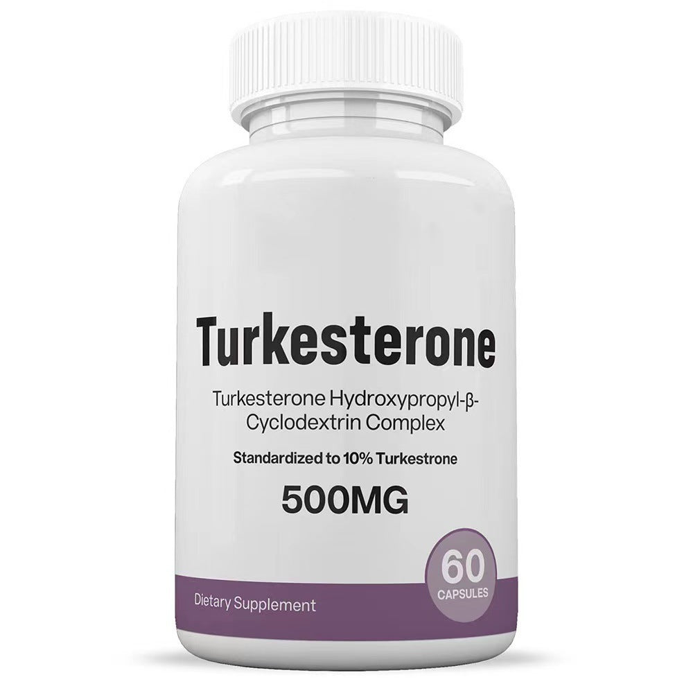 Turkesterone 500mg Natural Anabolic Support for Gains & Stamina