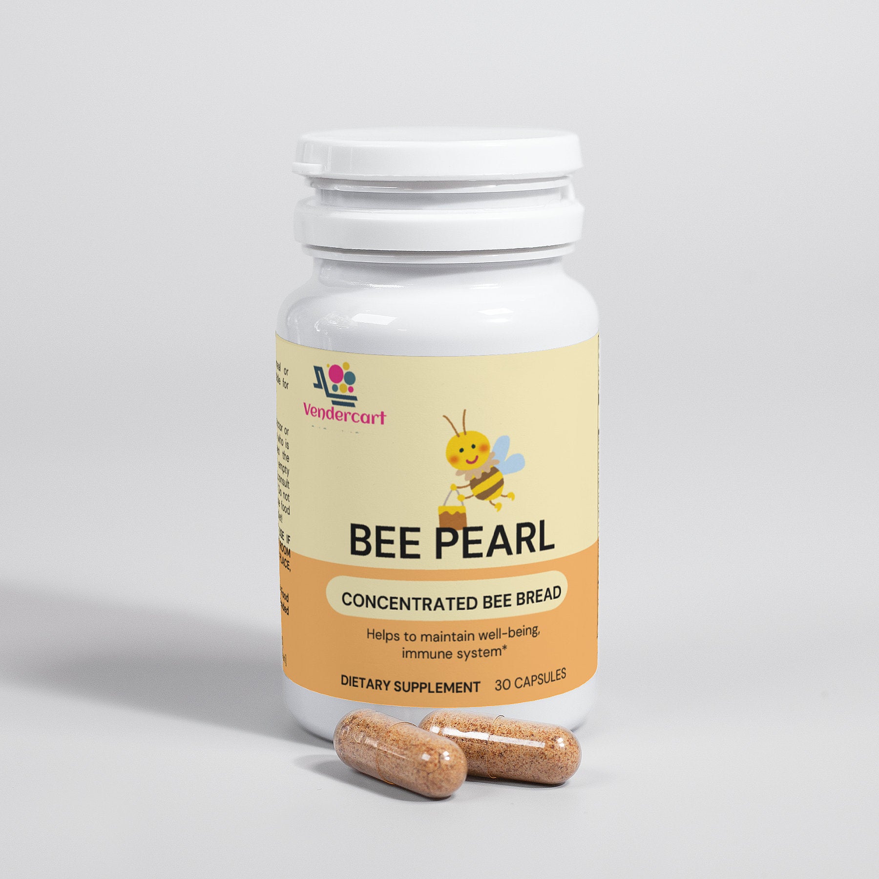 Bee Pearl 870 mg Supplement Antioxidant Rich Support for Well Being