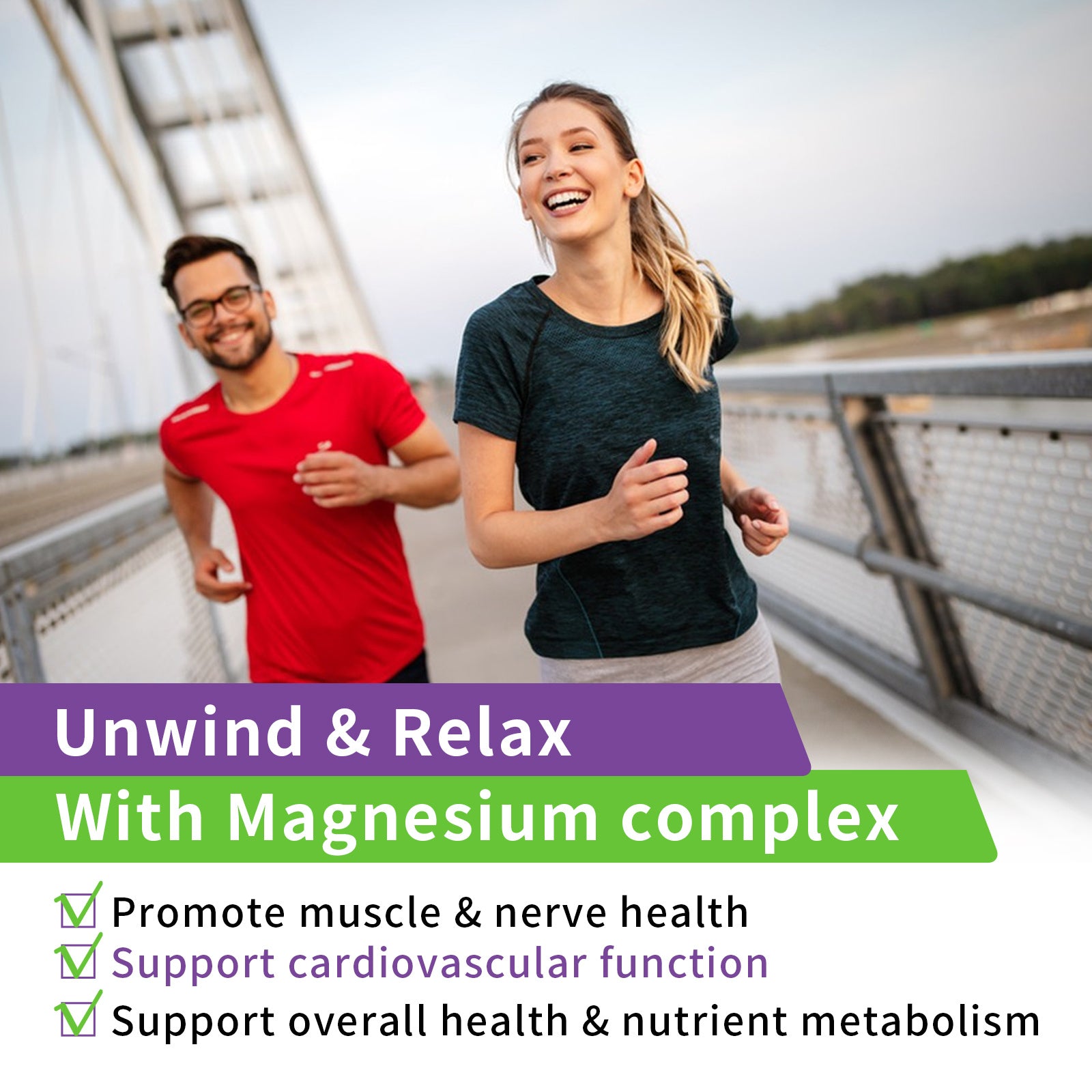 Triple Magnesium Complex High Absorption & Muscle Recovery Support