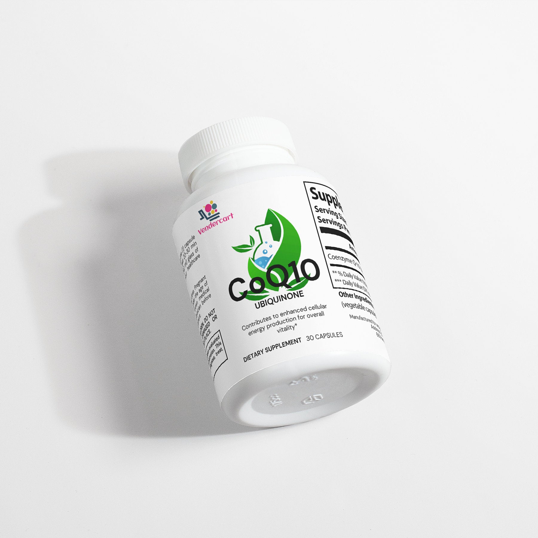 CoQ10 Ubiquinol Capsules Cellular Energy & Cardiovascular Wellness