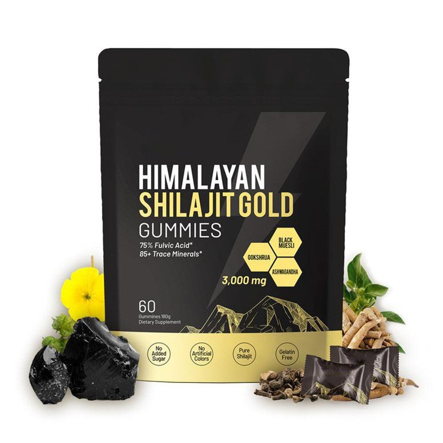 Himalayan Shilajit Gold Gummies 3000 mg