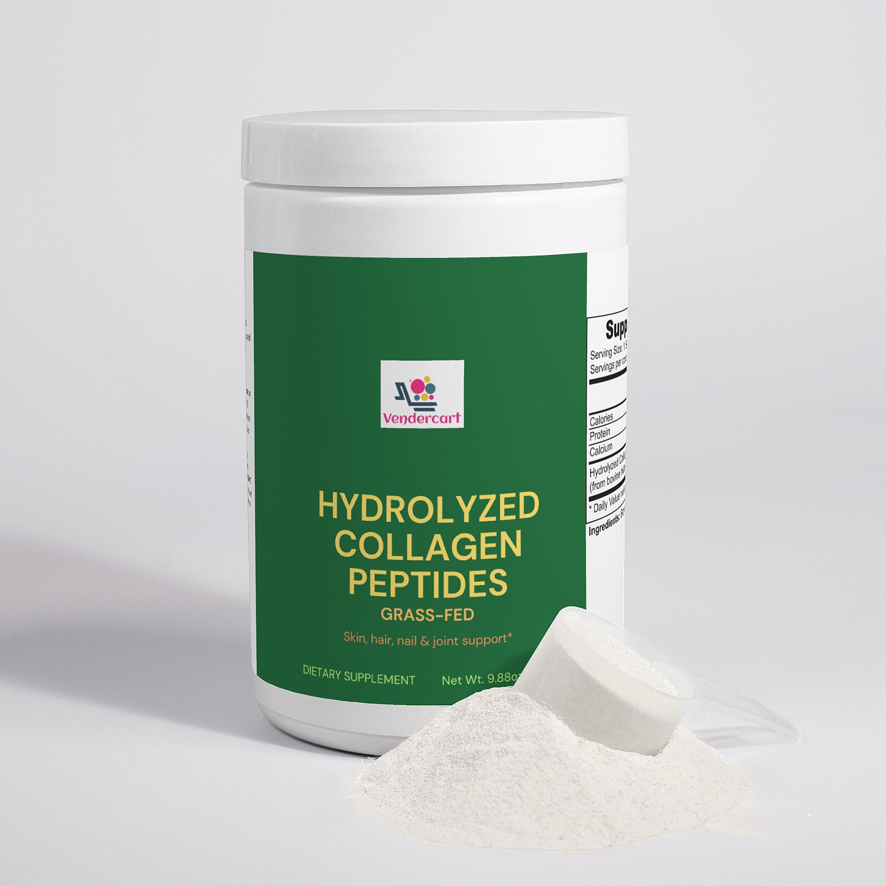 Grass-Fed Pure Hydrolyzed Collagen Peptides