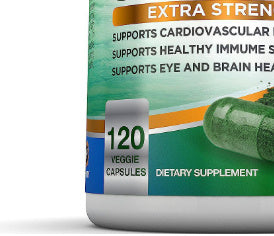 Spirulina Capsules Pure Superfood Nutrition 120 Caps