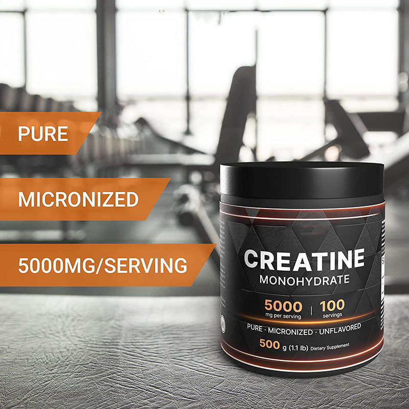 Pure Premium Creatine 5000 mg Monohydrate Maximum Strength & Muscle Growth & Performance Boost