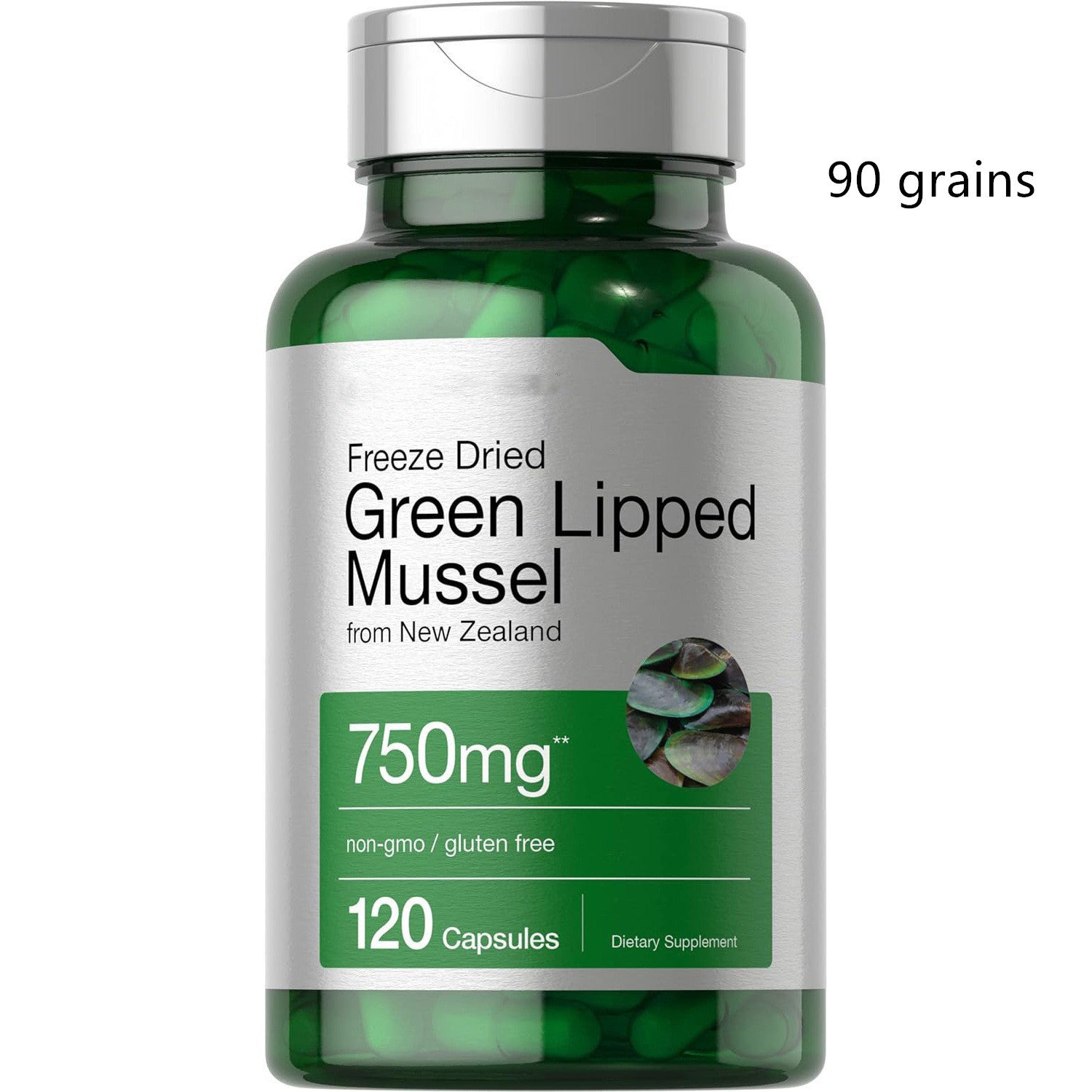 Green Lip Mussel 750 mg Join & Mobility Support Capsules